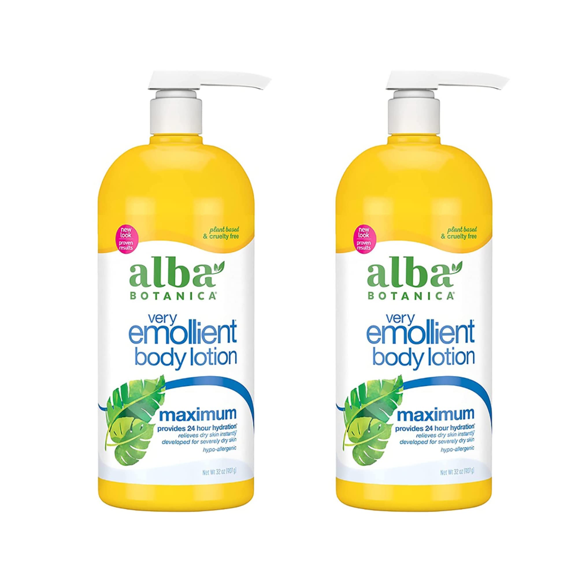 Very Emollient Body Lotion Maximum Dry Skin Formula 2 pk 32 oz (Pack of 2)